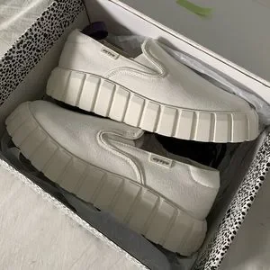 Eytys Odessa S-O Sneakers Canvas White Unworn Brand New Eytys Odessa Leather White – Mojo Independent Store main image 3